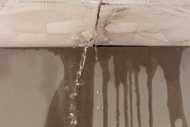 Professional Flood Damage Cleanup technician working in West Hills, PA
